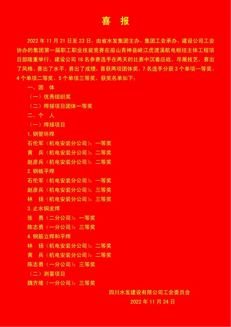 喜報