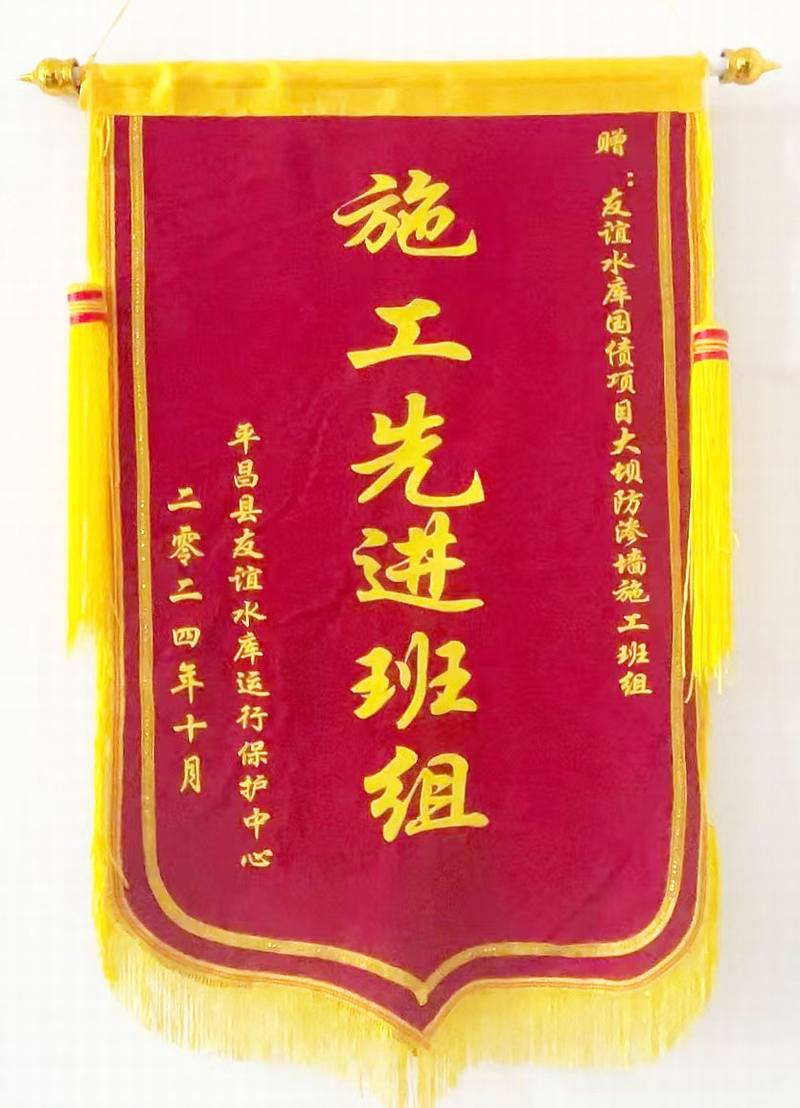 平昌縣友誼水庫(kù)除險(xiǎn)加固工程施工項(xiàng)目大壩防滲墻施工提前完工榮獲業(yè)主表彰